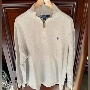 Polo Ralph Lauren 1/4 Zip 100% cotton sweater